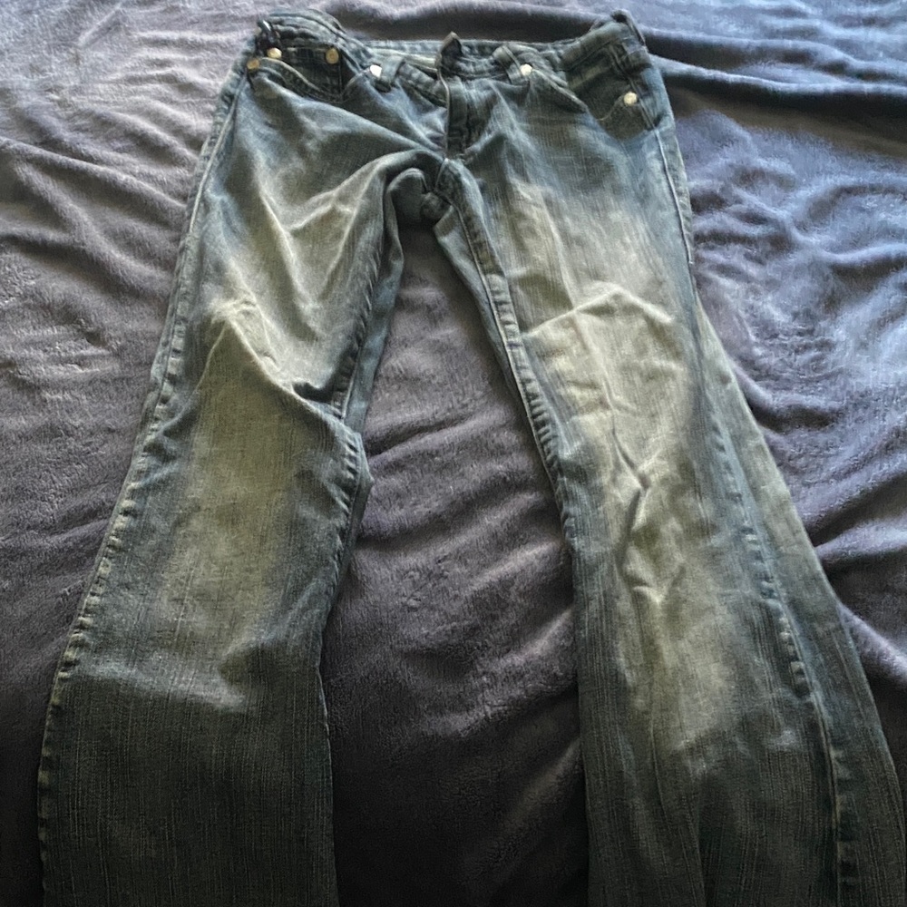 Rock & Republic Black Flare Jeans